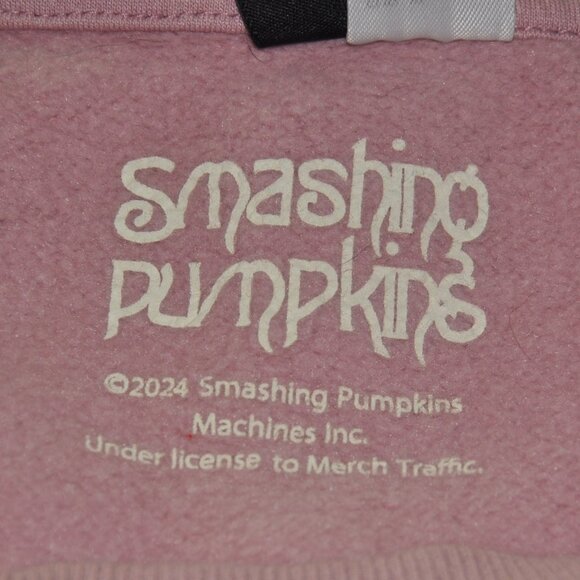 Smashing Pumpkins Cat Wedding Intoxicated Madness Pink Divided H&M Sweater XL - Picture 3 of 5